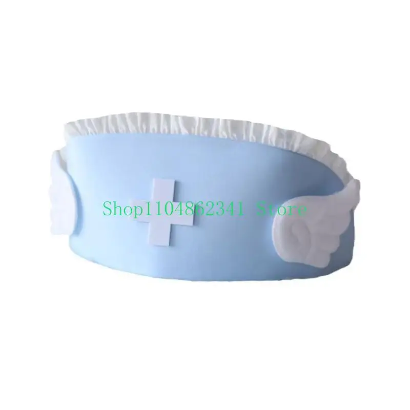 652F Breathable Nurse's Headwear with Angel Wing Decoration Cosplay Hat Costume
652F Breathable Nurse's Headwear with Angel Wing Decoration Cosplay Hat Costume