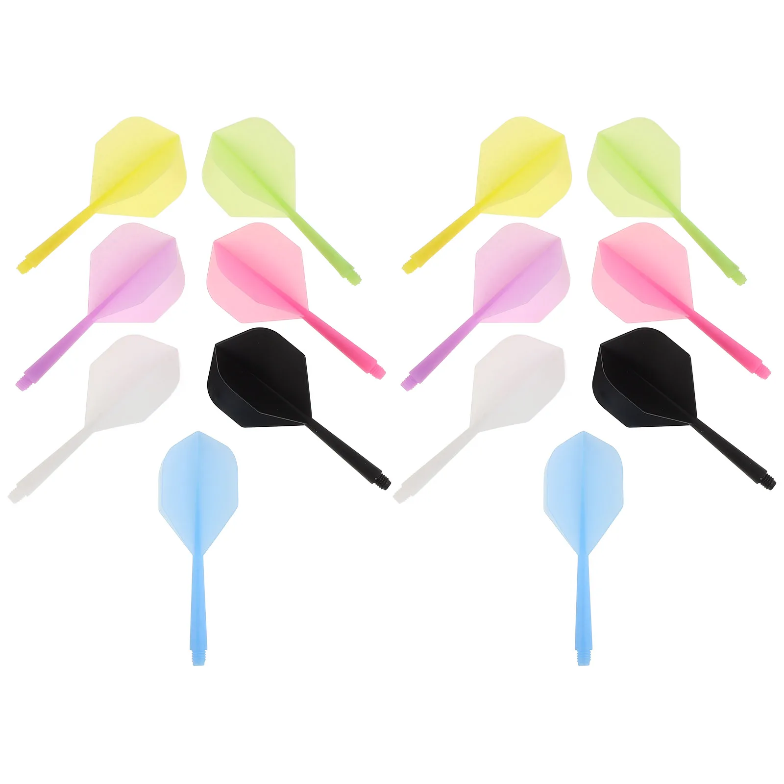 21pcs And Flights Shaft Shaft And Standard Flight Combined Anti-Breakage Plastic Flights Shafts Accessories
21pcs And Flights Shaft Shaft And Standard Flight Combined Anti-Breakage Plastic Flights Shafts Accessories