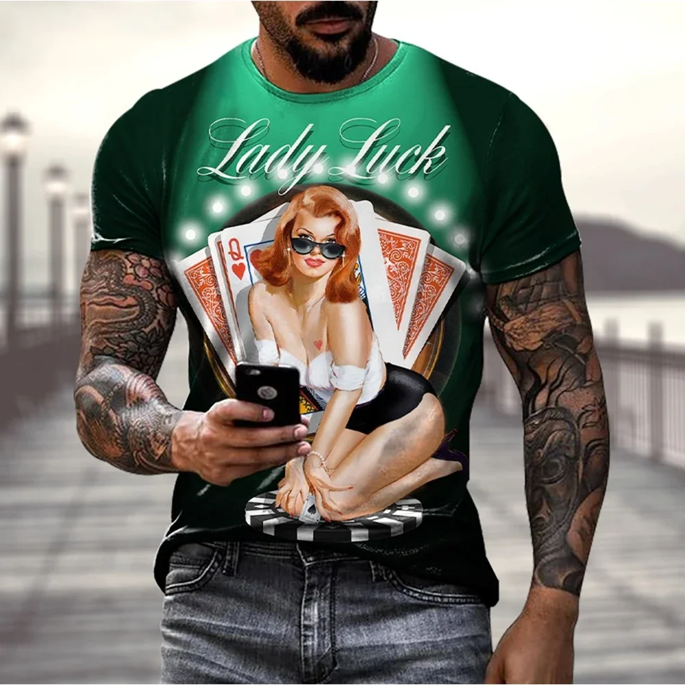 Summer classic American retro fashion casual T-shirt Men's 3D printed T-shirt short sleeve short sleeve large size loose top 6XL
Summer classic American retro fashion casual T-shirt Men's 3D printed T-shirt short sleeve short sleeve large size loose top 6XL
