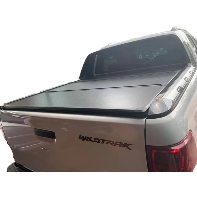 Pickup Roller Shutter Tri Fold Hard Bed Cover Rear Tonneau Cover for Ranger Wildtrak
Pickup Roller Shutter Tri Fold Hard Bed Cover Rear Tonneau Cover for Ranger Wildtrak
