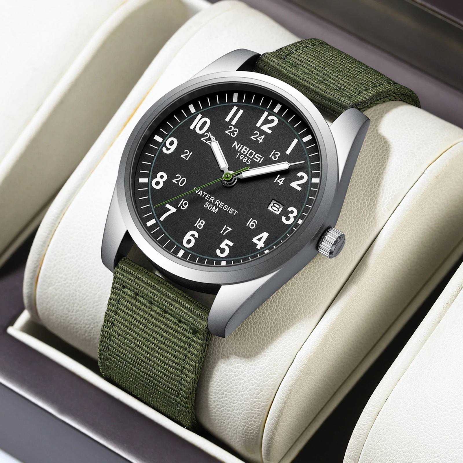 NIBOSI спортивные мужские часы лучший бренд класса люкс светящиеся нейлоновые часы для мужчин военные армейские кварцевые часы наручные часы Reloj Hombre
NIBOSI спортивные мужские часы лучший бренд класса люкс светящиеся нейлоновые часы для мужчин военные армейские кварцевые часы наручные часы Reloj Hombre