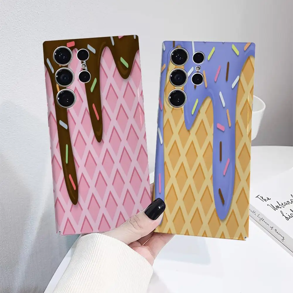 Ice Cream Cookies Phone Case Film Shell For Samsung S25 24 23 ULTRA Plus S22 Glossy HD Hard Cover
Ice Cream Cookies Phone Case Film Shell For Samsung S25 24 23 ULTRA Plus S22 Glossy HD Hard Cover