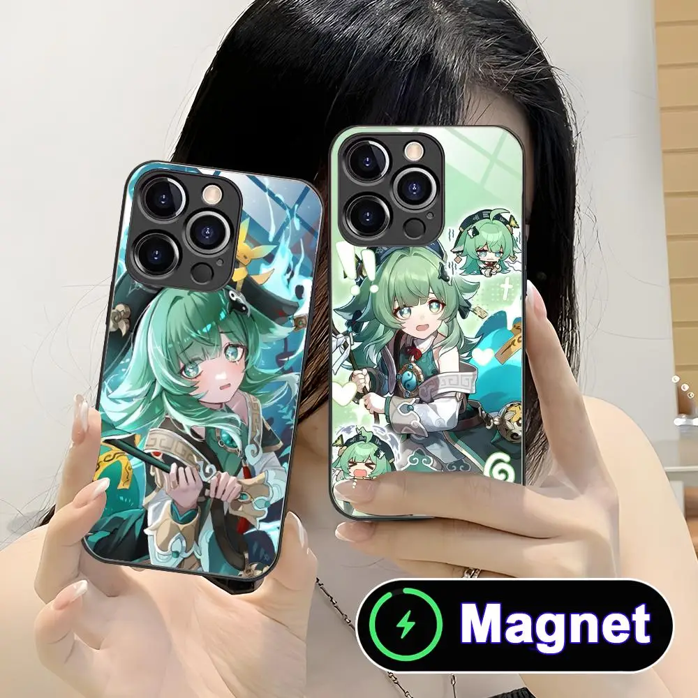 HSR Huohuo Phone Case for iPhone 17 16 15 14 13 12 11 Air Pro Max Plus Mini Glass Magnet Cover
HSR Huohuo Phone Case for iPhone 17 16 15 14 13 12 11 Air Pro Max Plus Mini Glass Magnet Cover