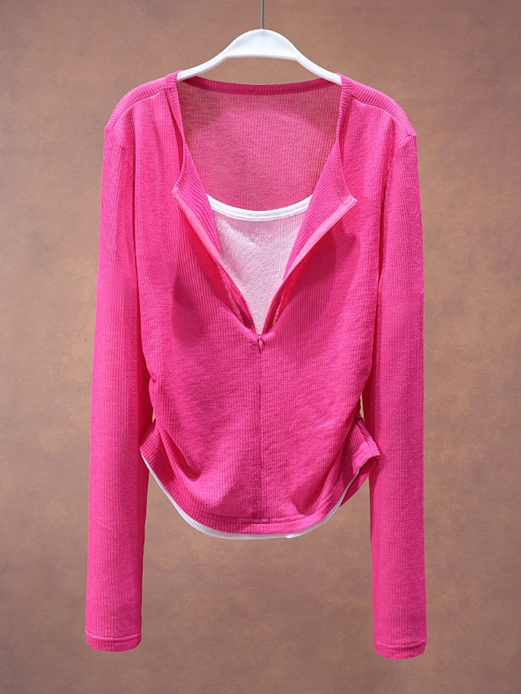 Elegant Pink Long Sleeve T-Shirt Women's Base Shirt Top Design Summer New Style V-neck Polyester Spandex Blend Breathable Ski...
Elegant Pink Long Sleeve T-Shirt Women's Base Shirt Top Design Summer New Style V-neck Polyester Spandex Blend Breathable Ski...