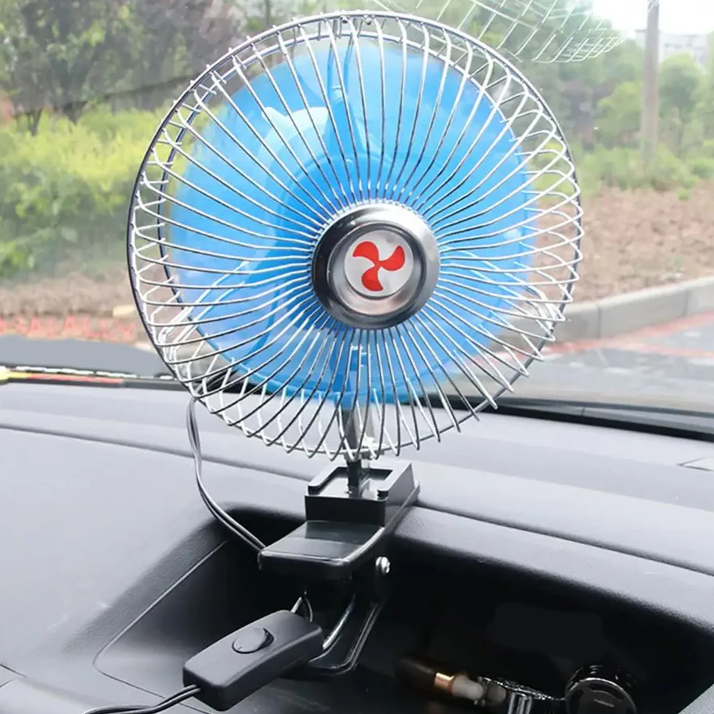 12V/24V 6 Inch Electric Fan ABS Car Celing Fixing Clip Cooling Fan Metal Wind Power Quiet Portable with Cigarette Lighter Plug
12V/24V 6 Inch Electric Fan ABS Car Celing Fixing Clip Cooling Fan Metal Wind Power Quiet Portable with Cigarette Lighter Plug