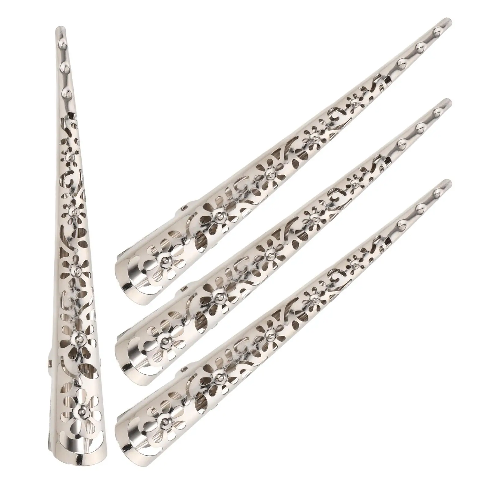 4 Pcs Silver Durable Metal Hair Clips 110mm Hollow Flower Heart Design Women Girls Hairpin Headwear Accessories
4 Pcs Silver Durable Metal Hair Clips 110mm Hollow Flower Heart Design Women Girls Hairpin Headwear Accessories