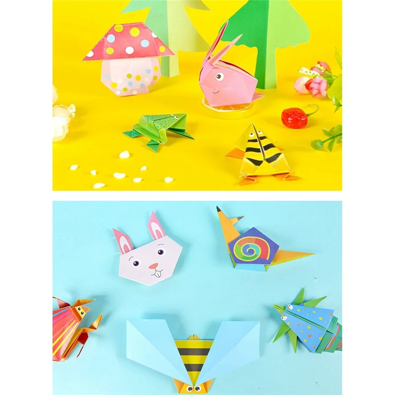ABWE-324 Pcs Cartoon Origami Book Paper Arts And Craft DIY Handmade 3D Puzzle Animal Crafts For Kids Educational Child
ABWE-324 Pcs Cartoon Origami Book Paper Arts And Craft DIY Handmade 3D Puzzle Animal Crafts For Kids Educational Child