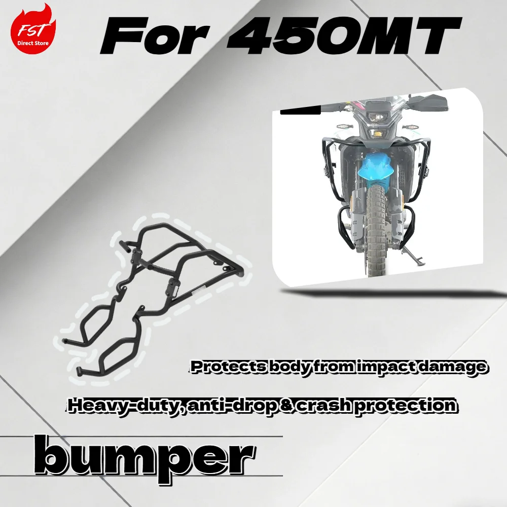 For 450MT Motorcycle Rally Safety Bumper Bar Anti-Fall Engine Guard Impact Resistant Racing Mod Accessories
For 450MT Motorcycle Rally Safety Bumper Bar Anti-Fall Engine Guard Impact Resistant Racing Mod Accessories