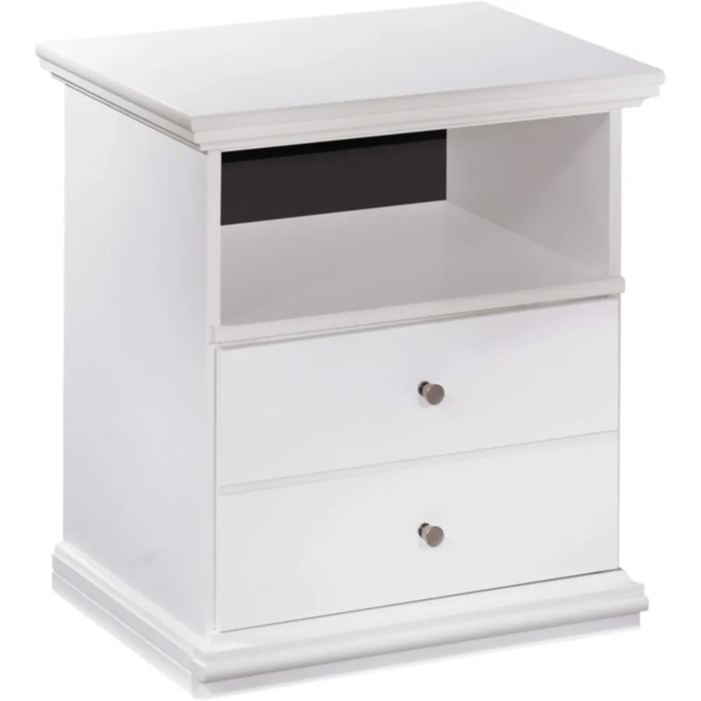 Bostwick Shoals Children's Traditional 1 Drawer Nightstand with 1 Storage Cubby, 24.37" Tall, White
Bostwick Shoals Children's Traditional 1 Drawer Nightstand with 1 Storage Cubby, 24.37" Tall, White