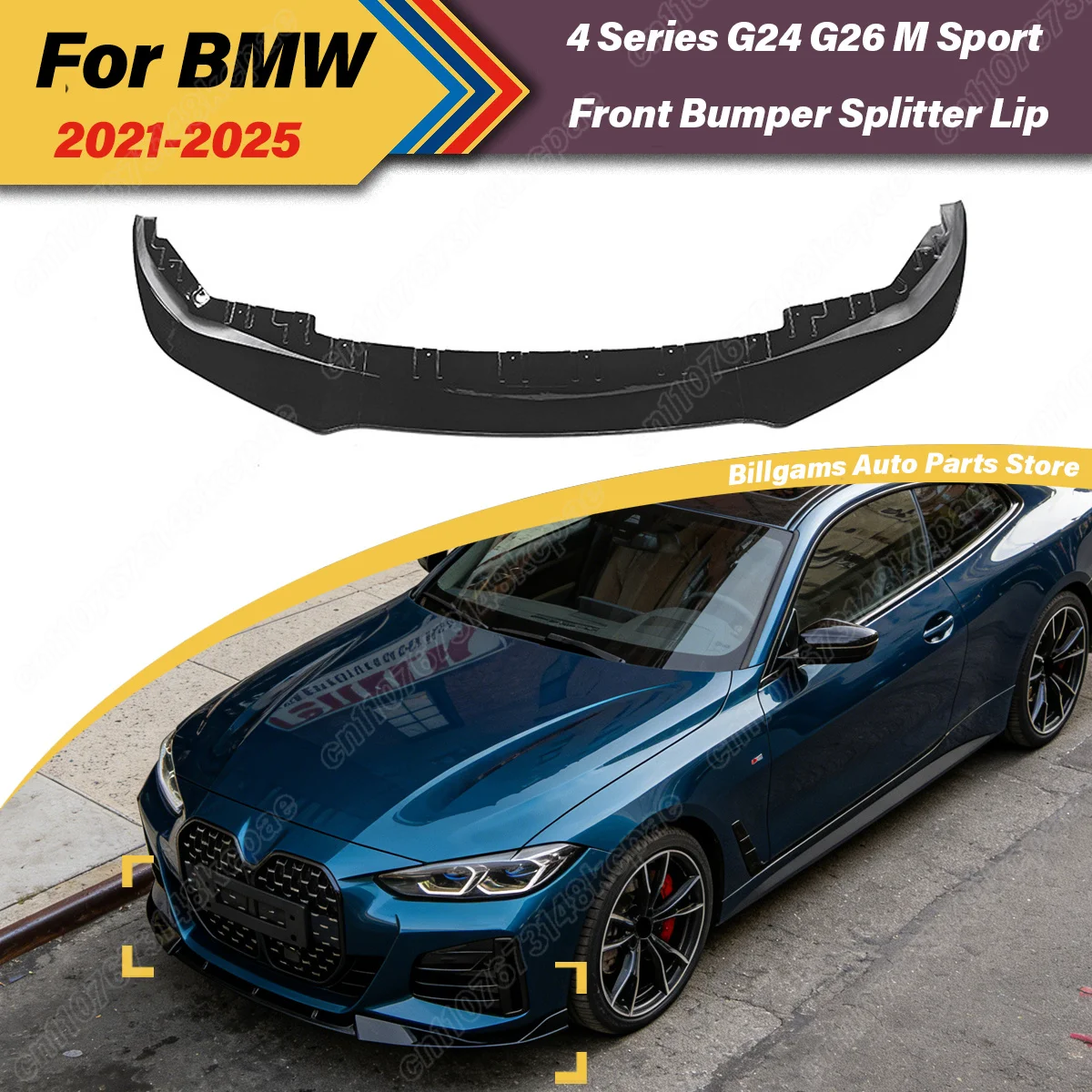 For BMW 4 Series G24 G26 430i 440i 2021 2022 2023 2024 2025 M Sport Automobile Front Bumper Splitter Lip Decoration Accessories
For BMW 4 Series G24 G26 430i 440i 2021 2022 2023 2024 2025 M Sport Automobile Front Bumper Splitter Lip Decoration Accessories