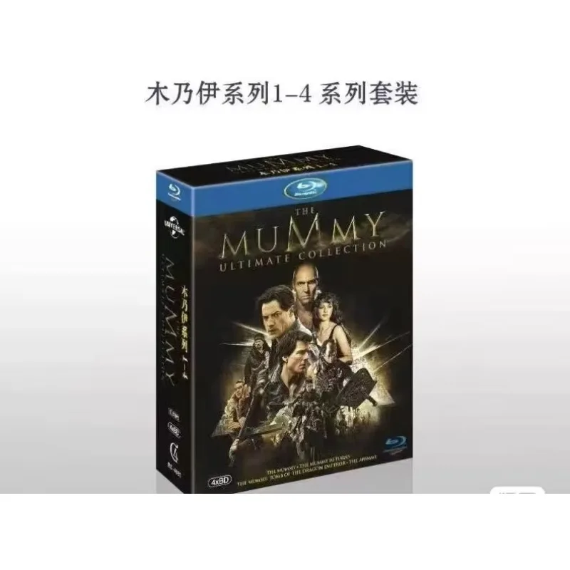 Совершенно новый BD Blu-ray-набор высокой четкости «Мумия», серии 1–4, 4 диска, английский и мандаринский звук с китайскими субтитрами
Совершенно новый BD Blu-ray-набор высокой четкости «Мумия», серии 1–4, 4 диска, английский и мандаринский звук с китайскими субтитрами