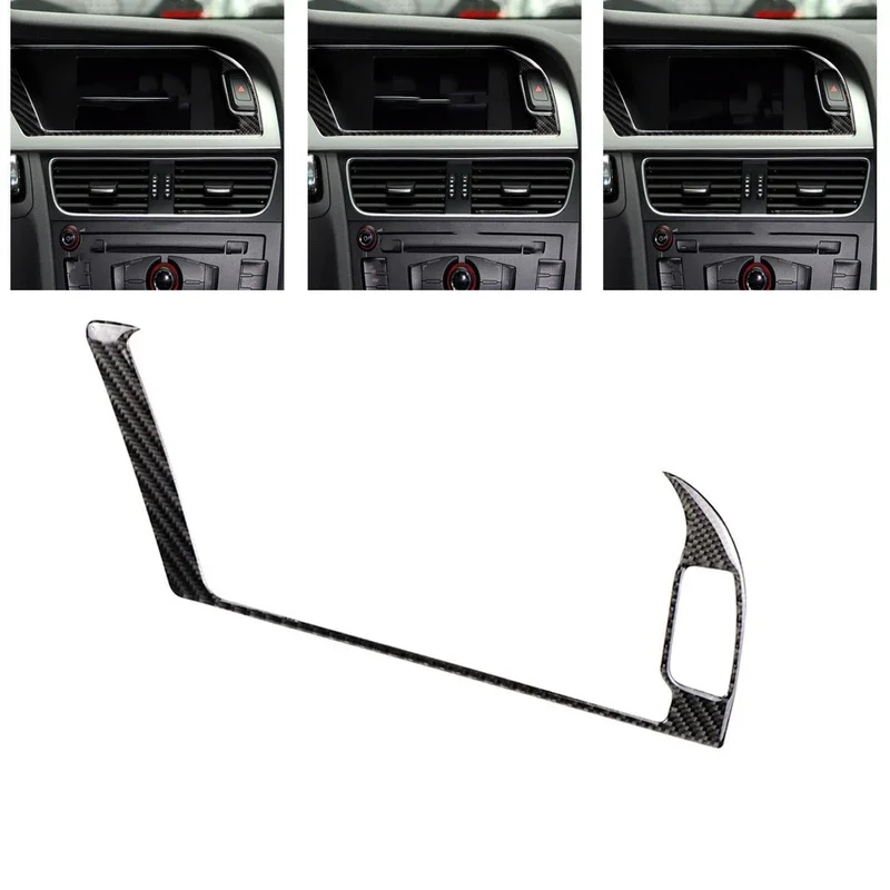Carbon Fiber Center Navigator Outer Frame Trim Cover For Audi A4 B8 2009 2010 2011 2012 2013 2014 2015
Carbon Fiber Center Navigator Outer Frame Trim Cover For Audi A4 B8 2009 2010 2011 2012 2013 2014 2015