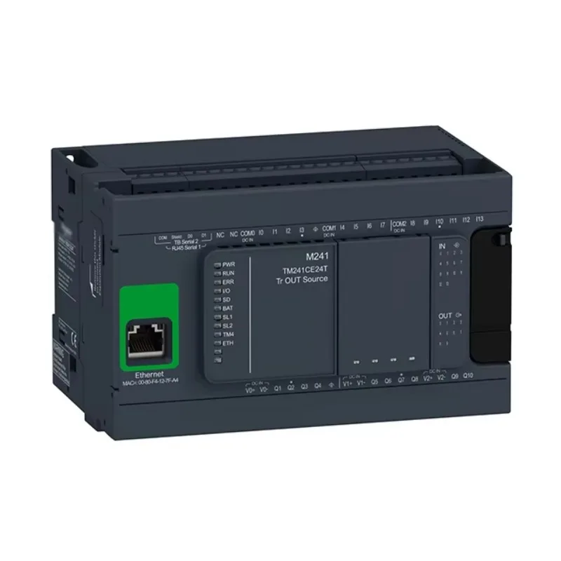 Advanced Technology Low Price PLC Controller Small PLC Module Programmable Controller TM241CE24T
Advanced Technology Low Price PLC Controller Small PLC Module Programmable Controller TM241CE24T