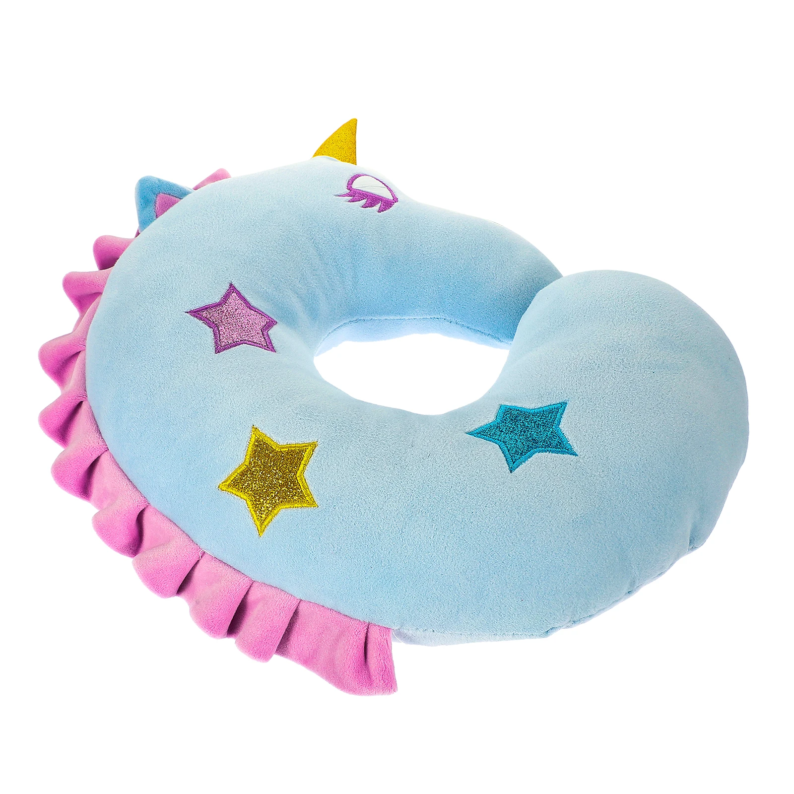 Cartoon Unicorn Neck Pillow U-shaped Blue Cushion for Travel Toddler Infant Bedding Gentle Material Support Relieve Fatigue
Cartoon Unicorn Neck Pillow U-shaped Blue Cushion for Travel Toddler Infant Bedding Gentle Material Support Relieve Fatigue