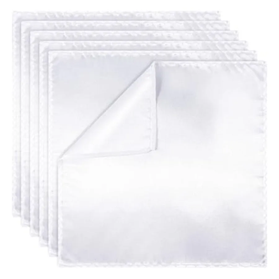 Pocket Squares for Men, 6 Pcs Solid Silk Handkerchief Satin Hankies for Men Suit Party Daily
Pocket Squares for Men, 6 Pcs Solid Silk Handkerchief Satin Hankies for Men Suit Party Daily