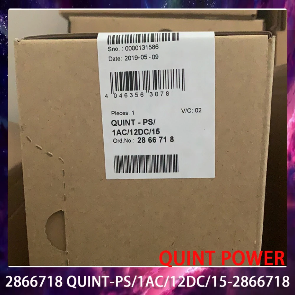 Новый импульсный источник питания QUINT-PS/1AC/12DC/15-2866718 QUINT POWER 2866718
Новый импульсный источник питания QUINT-PS/1AC/12DC/15-2866718 QUINT POWER 2866718