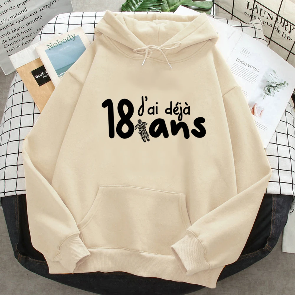 18 Ans Years Birthday hoodies women 2023 streetwear vintage funny Pullover women anime sweatshirts
18 Ans Years Birthday hoodies women 2023 streetwear vintage funny Pullover women anime sweatshirts