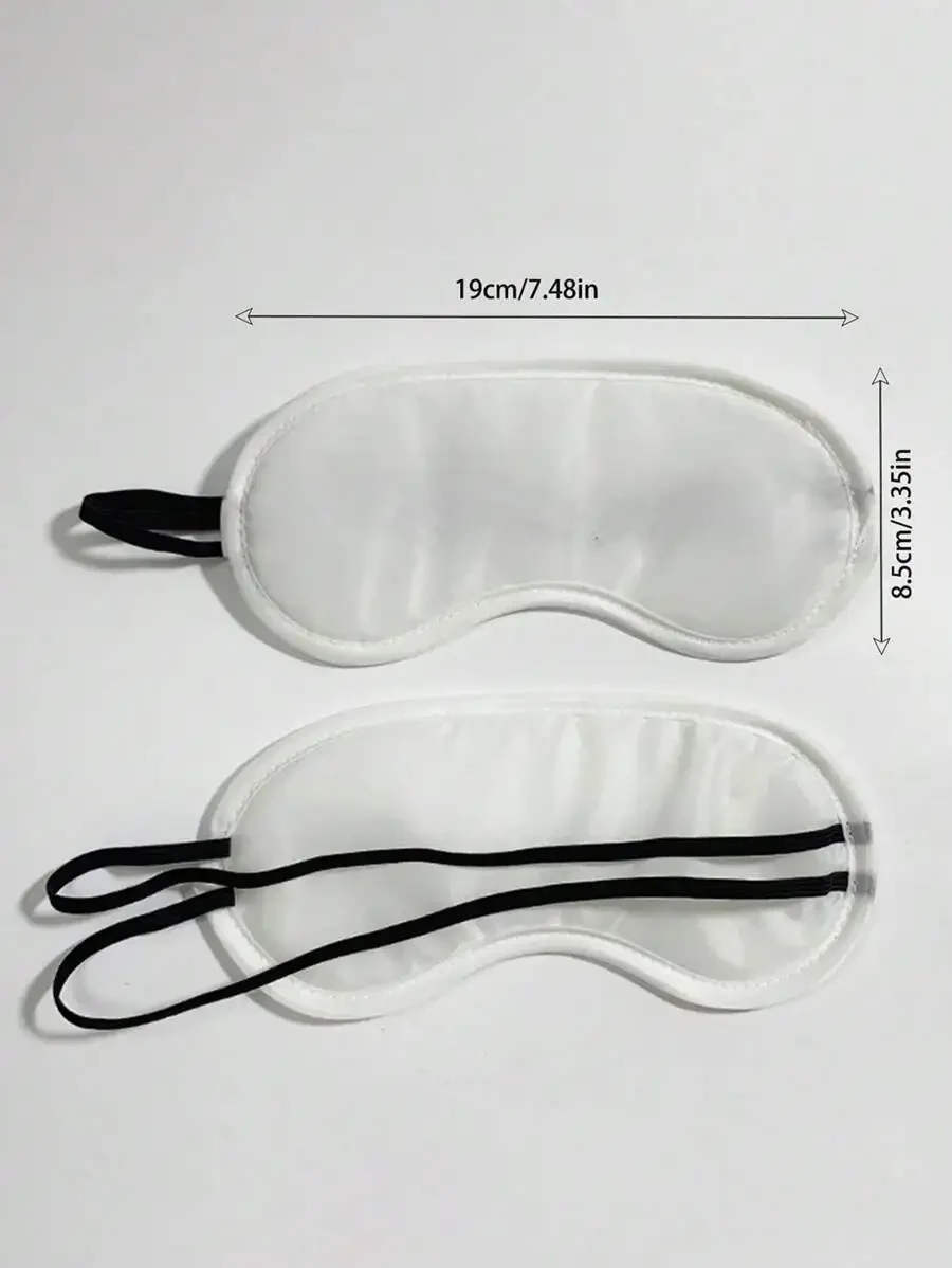 Disposable Thin Sleeping Eye Mask High Elastic Polyester Unisex White
Disposable Thin Sleeping Eye Mask High Elastic Polyester Unisex White