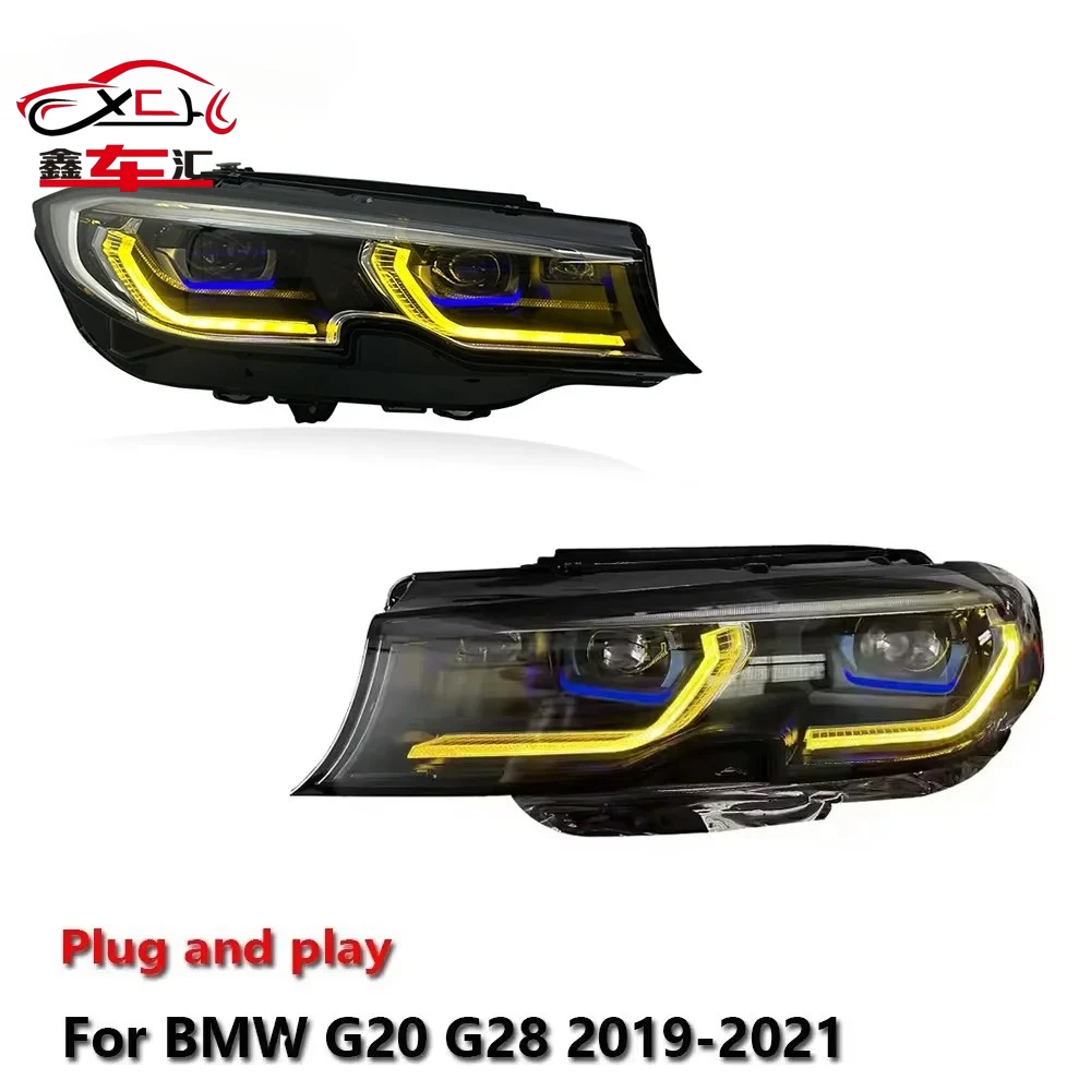 Car LED Headlight Light Assemblies For BMW G20 G28 2019-2021 Laser Auto Fog Yellow DRL Brake Turn Signal Lamp Plug and Play
Car LED Headlight Light Assemblies For BMW G20 G28 2019-2021 Laser Auto Fog Yellow DRL Brake Turn Signal Lamp Plug and Play