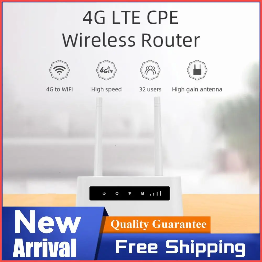 4G LTE Wi-Fi роутер с 2 антеннами, 150 Мбит/с, беспроводной Wi-Fi модем-роутер с портами RJ11 и RJ45, слотом для SIM-карты, домашняя точка доступа для дома/офиса
4G LTE Wi-Fi роутер с 2 антеннами, 150 Мбит/с, беспроводной Wi-Fi модем-роутер с портами RJ11 и RJ45, слотом для SIM-карты, домашняя точка доступа для дома/офиса