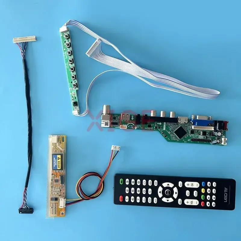 Плата контроллера драйвера подходит для B133EW01 V4/V9 LP133WX1-TL 1280*800 DIY Kit 30-контактный LVDS ТВ аналоговая ЖК-панель AV + HDMI + VGA + IR + USB 1CCFL
Плата контроллера драйвера подходит для B133EW01 V4/V9 LP133WX1-TL 1280*800 DIY Kit 30-контактный LVDS ТВ аналоговая ЖК-панель AV + HDMI + VGA + IR + USB 1CCFL