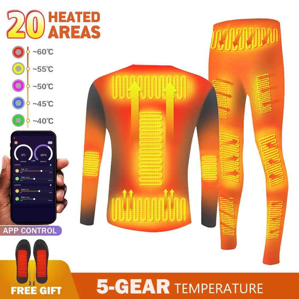 Men Women Heating Underwear Winter Skiing Clothes Heating Jacket USB Electric Heating Clothes Motorcycle Warm Autumn Pants S-4XL
Men Women Heating Underwear Winter Skiing Clothes Heating Jacket USB Electric Heating Clothes Motorcycle Warm Autumn Pants S-4XL
