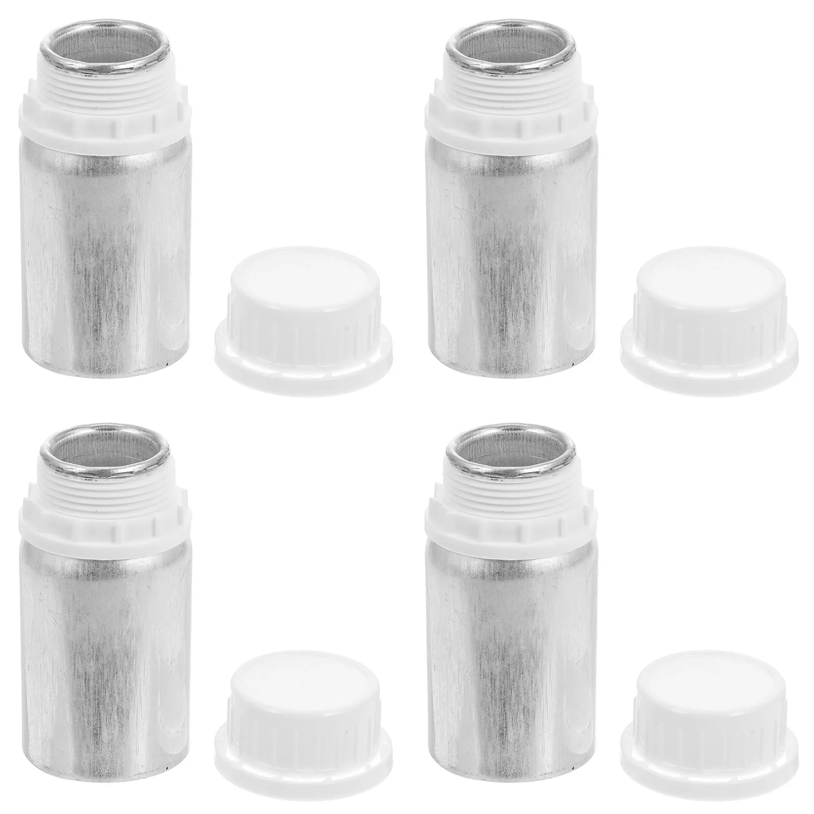 4 Pcs Aluminum Bottle Sample Vial Empty Bottles Chemical Storage Refillable Containers Dispensing Liquid Seal
4 Pcs Aluminum Bottle Sample Vial Empty Bottles Chemical Storage Refillable Containers Dispensing Liquid Seal