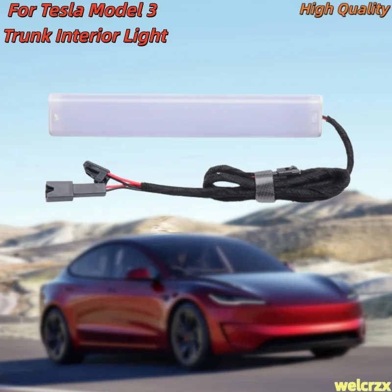 LED Trunk Cargo Light for Tesla Model 3 / Model 3 Highland, Plug-and-Play Upgrade Replacement, Non-destructive Installation
LED Trunk Cargo Light for Tesla Model 3 / Model 3 Highland, Plug-and-Play Upgrade Replacement, Non-destructive Installation