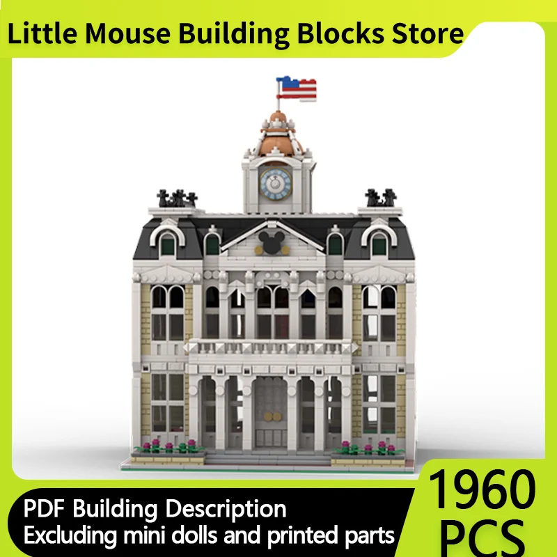 City Street View Model MOC Building Bricks Luxury Street Town Hall Modular Technology Gifts Holiday Assemble Children Toys Suit
City Street View Model MOC Building Bricks Luxury Street Town Hall Modular Technology Gifts Holiday Assemble Children Toys Suit