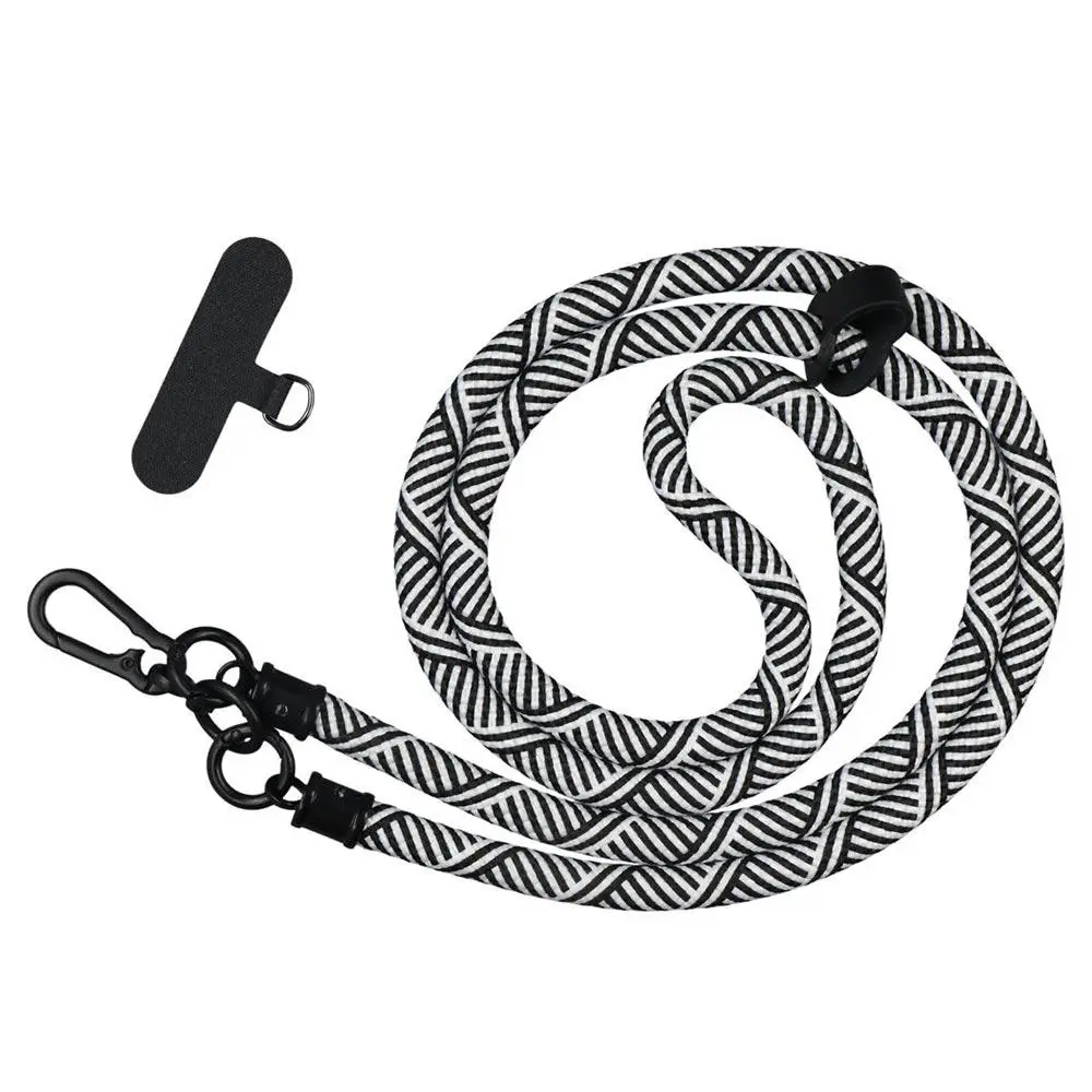 Adjustable Crossbody Phone Lanyard Anti-lost Detachable Phone Neck Strap Rotatable Clasp 8mm Mobile Phone Strap
Adjustable Crossbody Phone Lanyard Anti-lost Detachable Phone Neck Strap Rotatable Clasp 8mm Mobile Phone Strap