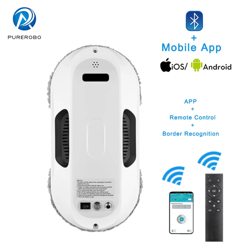 Purerobo W-R4 Робот для мытья окон с приложением и дистанционным управлением Интеллектуальный автоматический робот для очистки стекла Домашний электрический пылесос для мытья окон
Purerobo W-R4 Робот для мытья окон с приложением и дистанционным управлением Интеллектуальный автоматический робот для очистки стекла Домашний электрический пылесос для мытья окон