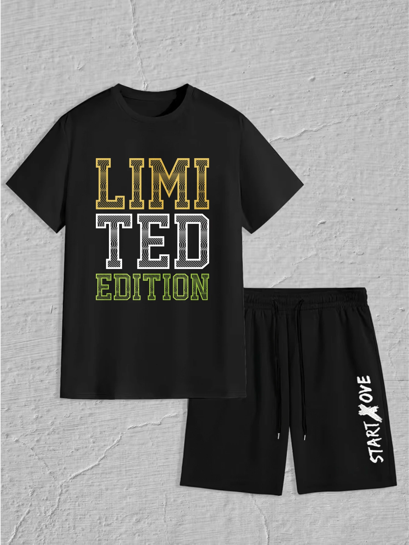 Мужской комплект 2025 летний мужской комплект с принтом, спортивные мужские костюмы с круглым вырезом, мужская одежда, комплект мужской одежды с графикой
Мужской комплект 2025 летний мужской комплект с принтом, спортивные мужские костюмы с круглым вырезом, мужская одежда, комплект мужской одежды с графикой