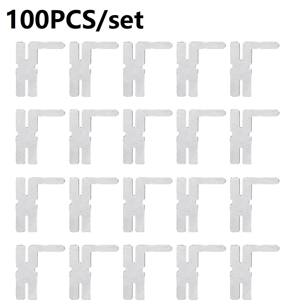 100 Pcs Nickel Plated Steel For Battery Welding Machine Spot Weldernickel-hydrogen Batteries Battery Combination
100 Pcs Nickel Plated Steel For Battery Welding Machine Spot Weldernickel-hydrogen Batteries Battery Combination