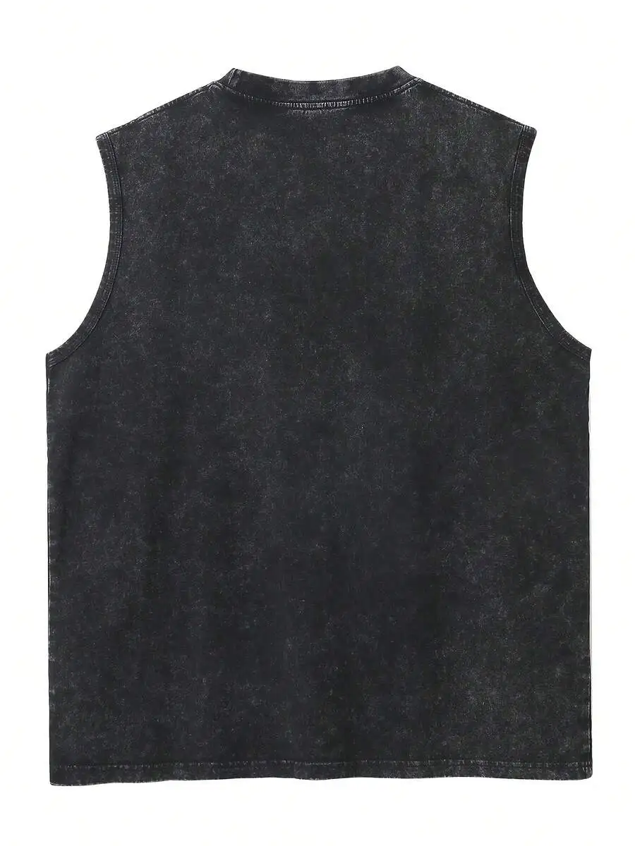 Vintage Washed Sleeveless Tank Top Men Women Unisex Cotton Round Neck Streetwear
Vintage Washed Sleeveless Tank Top Men Women Unisex Cotton Round Neck Streetwear