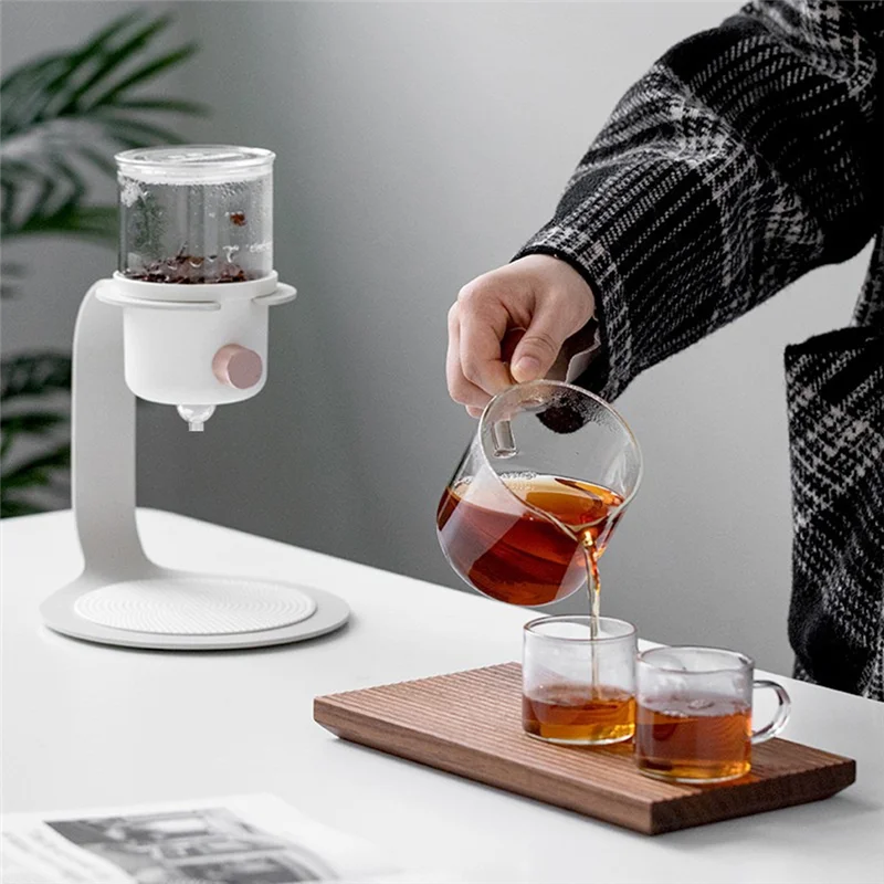 ABFY-Glass Tea Pot For Lazy Brewing - Flower Tea Pot With Drip Filter,Ideal For Tea And Freshly Ground Coffee,Household Use
ABFY-Glass Tea Pot For Lazy Brewing - Flower Tea Pot With Drip Filter,Ideal For Tea And Freshly Ground Coffee,Household Use