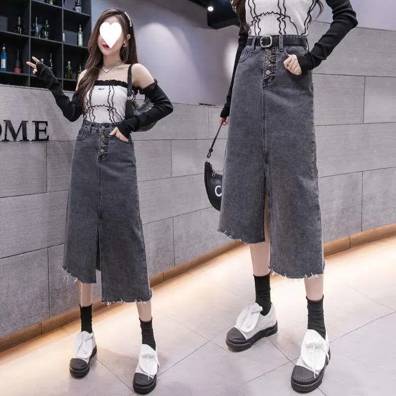 Джинсовая юбка-миди с высокой талией и асимметричным подолом, модель 80230kg, для женщин, весна-лето-осень
Джинсовая юбка-миди с высокой талией и асимметричным подолом, модель 80230kg, для женщин, весна-лето-осень