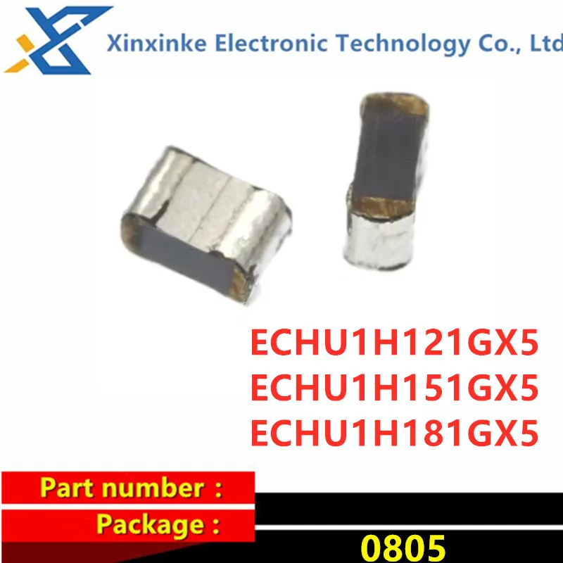 20PCS ECHU1H121GX5 120pF Thin Film Capacitor 50VDC 2% PPS FILM 0805 ECH-U1H151GX5 150/180pF CBB Polyester Capacitor ECHU1H181GX5
20PCS ECHU1H121GX5 120pF Thin Film Capacitor 50VDC 2% PPS FILM 0805 ECH-U1H151GX5 150/180pF CBB Polyester Capacitor ECHU1H181GX5