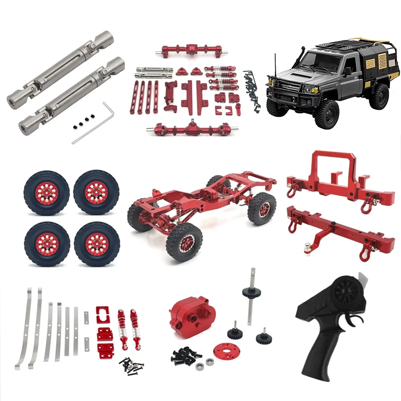 Upgraded MN82S MN82 Metal Parts Pick Up 2.4G 4WD Off-road Crawler Remote Control Vehicle Toys for Children Kids MN MODEL
Upgraded MN82S MN82 Metal Parts Pick Up 2.4G 4WD Off-road Crawler Remote Control Vehicle Toys for Children Kids MN MODEL