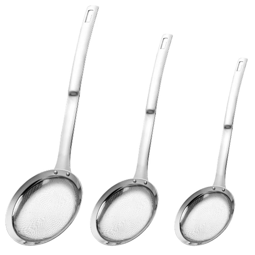 3 Pcs Stainless Steel Filter Strainer Spoon Set 304 Grade Large Medium Small Colander Skimmer Kitchen Gadget Easy Cleaning
3 Pcs Stainless Steel Filter Strainer Spoon Set 304 Grade Large Medium Small Colander Skimmer Kitchen Gadget Easy Cleaning