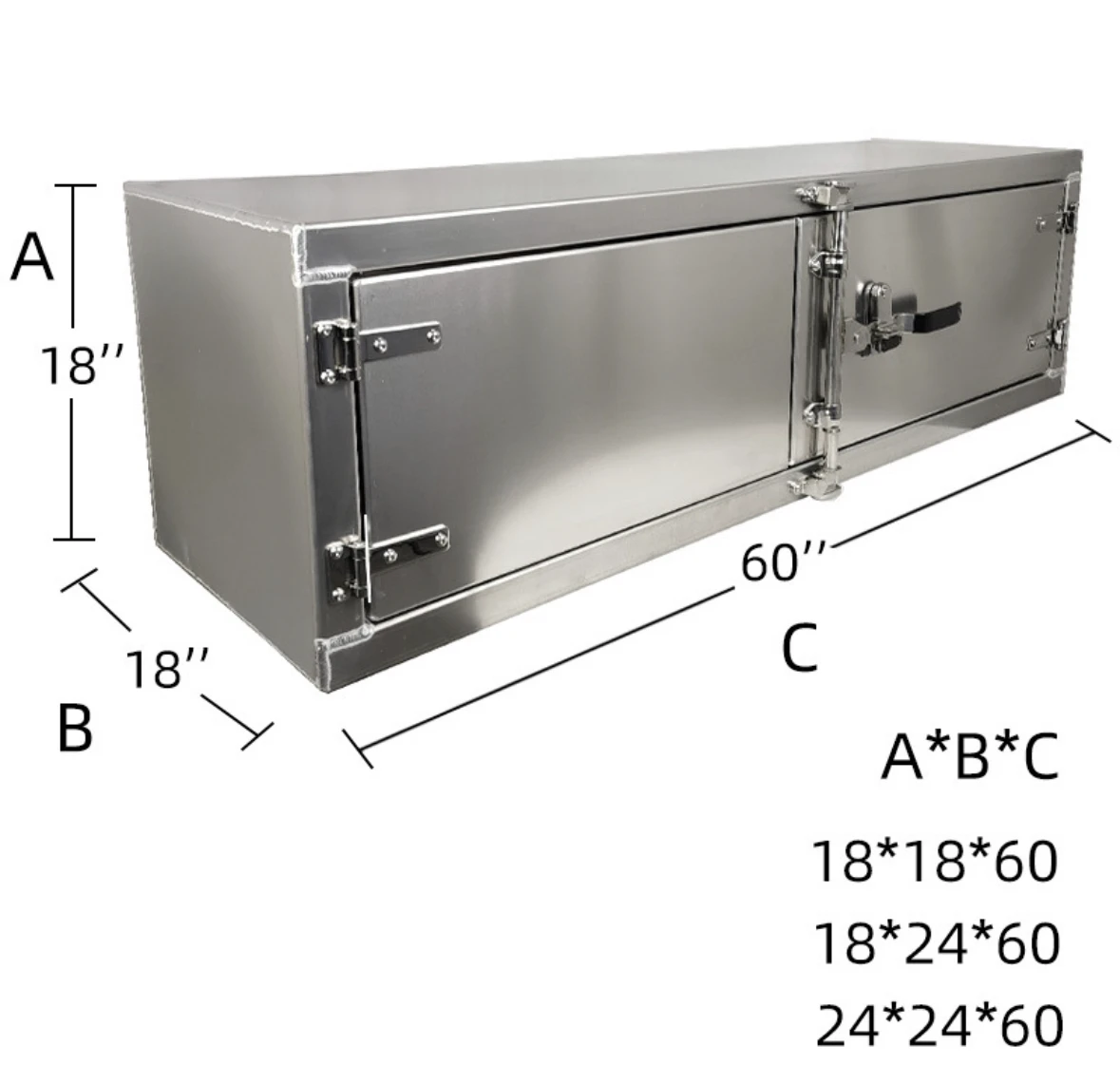 Custom-Size Laser Cut Aluminum/Stainless Steel/Steel Toolbox for Truck and Trailer Customize ODM OEM ISO9001:2015 Certified
Custom-Size Laser Cut Aluminum/Stainless Steel/Steel Toolbox for Truck and Trailer Customize ODM OEM ISO9001:2015 Certified