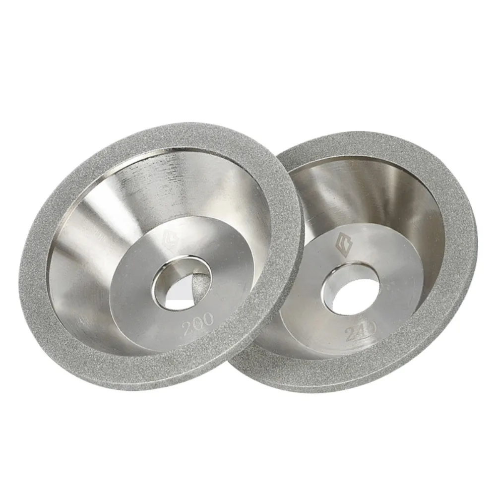 1PCS:Diamond bowl-shaped grinding wheel alloy electroplating machine for grinding tungsten steel milling cutter
1PCS:Diamond bowl-shaped grinding wheel alloy electroplating machine for grinding tungsten steel milling cutter