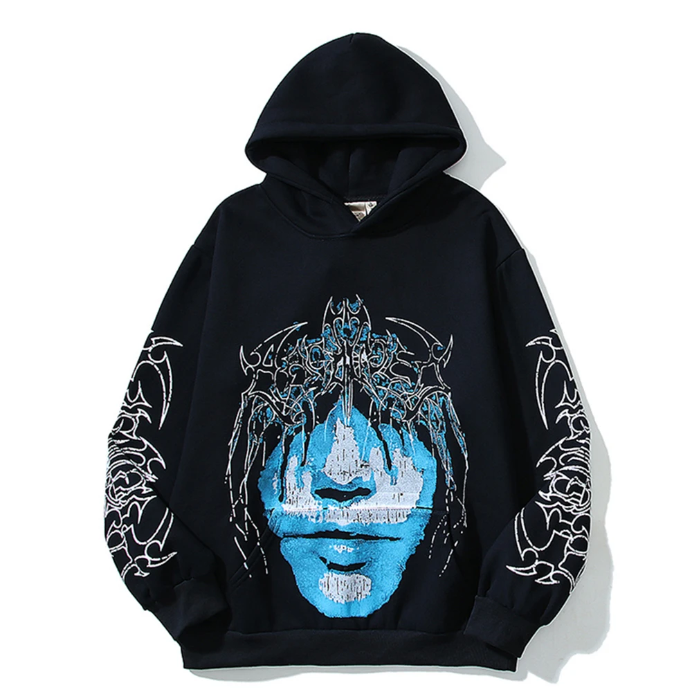 Printed Fleece Sweatshirts and Hoodies Men Women 2023 Autumn Streetwear Hooded Man Black
Printed Fleece Sweatshirts and Hoodies Men Women 2023 Autumn Streetwear Hooded Man Black