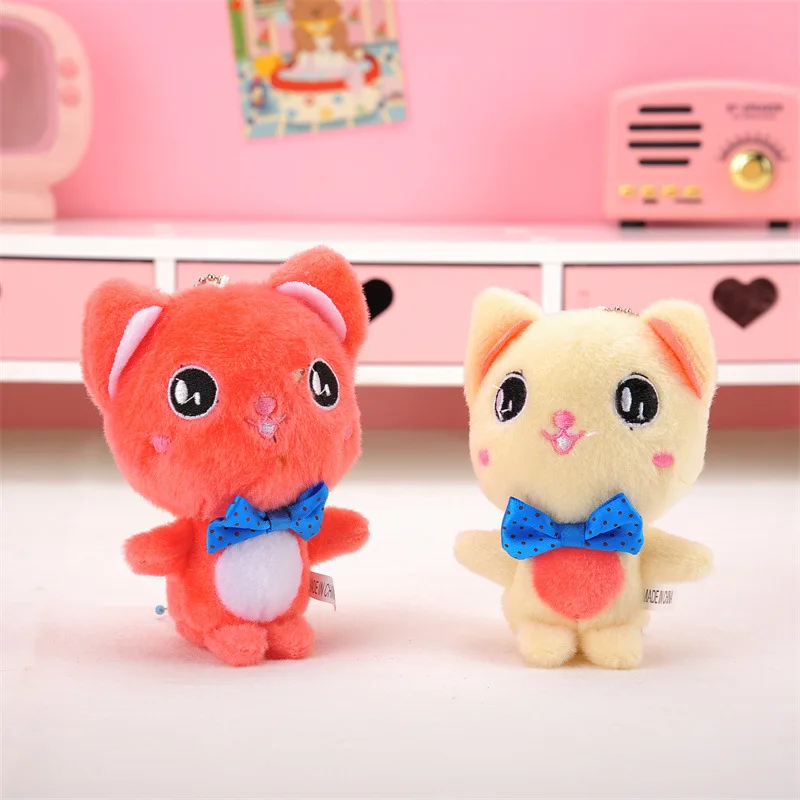12CM Creative Cute Bow Tie Cat Plush Pendant Doll Kids Cartoon Cute Animals Stuffed Plush Toys Children Girl Bag Charm Gift
12CM Creative Cute Bow Tie Cat Plush Pendant Doll Kids Cartoon Cute Animals Stuffed Plush Toys Children Girl Bag Charm Gift