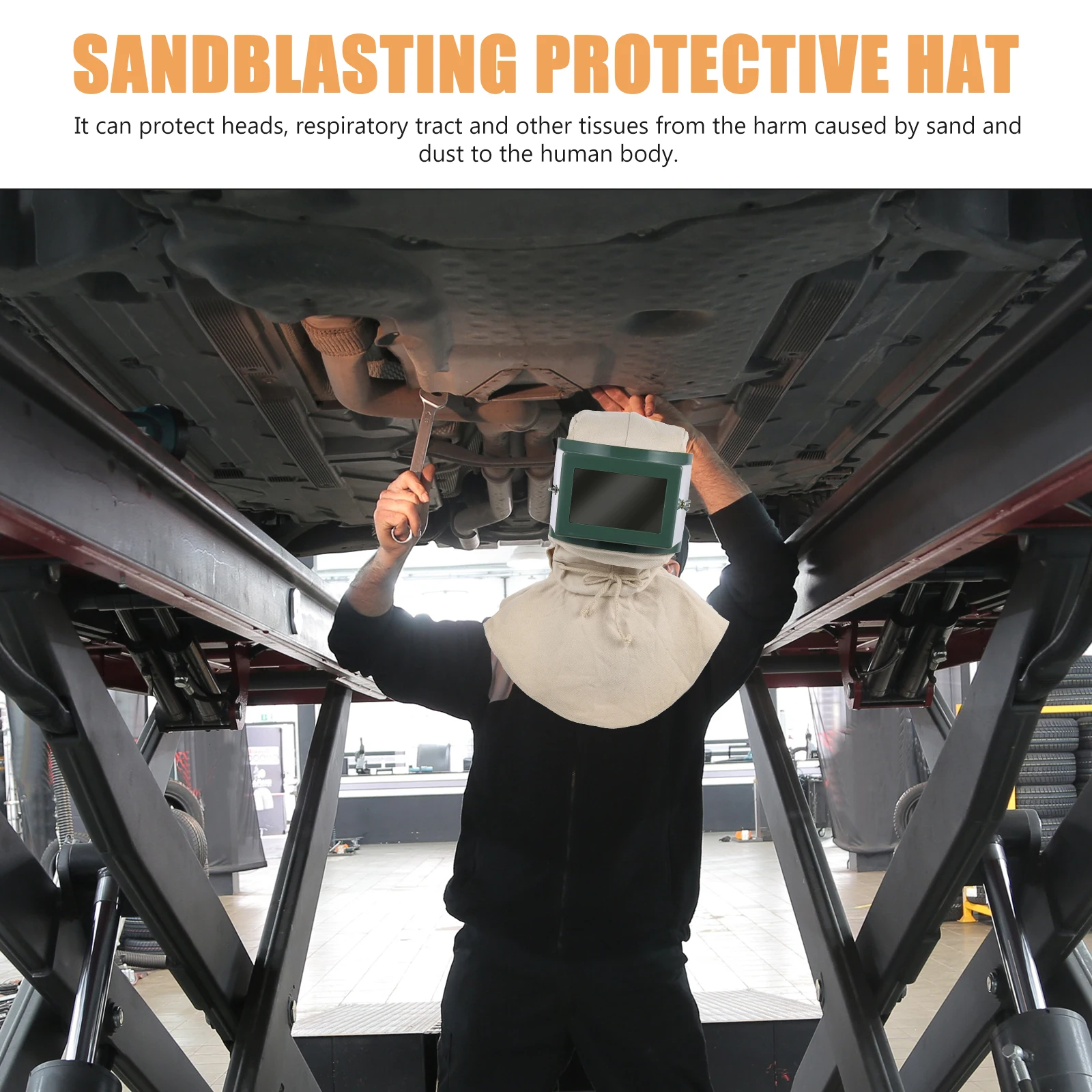 Protective Mask Sandblasting Hood Cover Breathable Lightweight Comfortable Cloth Dust Facial Protector Personal Health
Protective Mask Sandblasting Hood Cover Breathable Lightweight Comfortable Cloth Dust Facial Protector Personal Health
