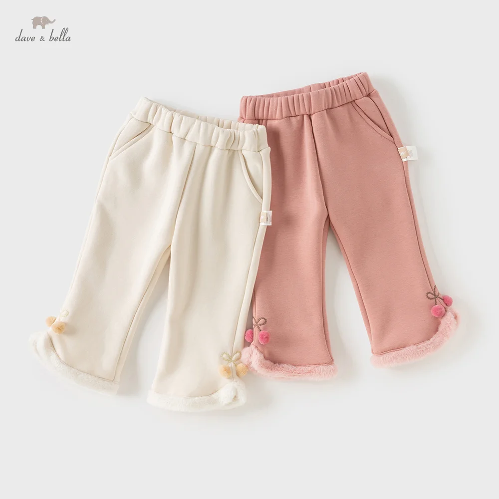 Dave Bella Children's Knitted Pants Autumn Winter Girls Thick Warm Bell bottom Trousers Cute Outerwear Girl's Clothing DB4254012
Dave Bella Children's Knitted Pants Autumn Winter Girls Thick Warm Bell bottom Trousers Cute Outerwear Girl's Clothing DB4254012