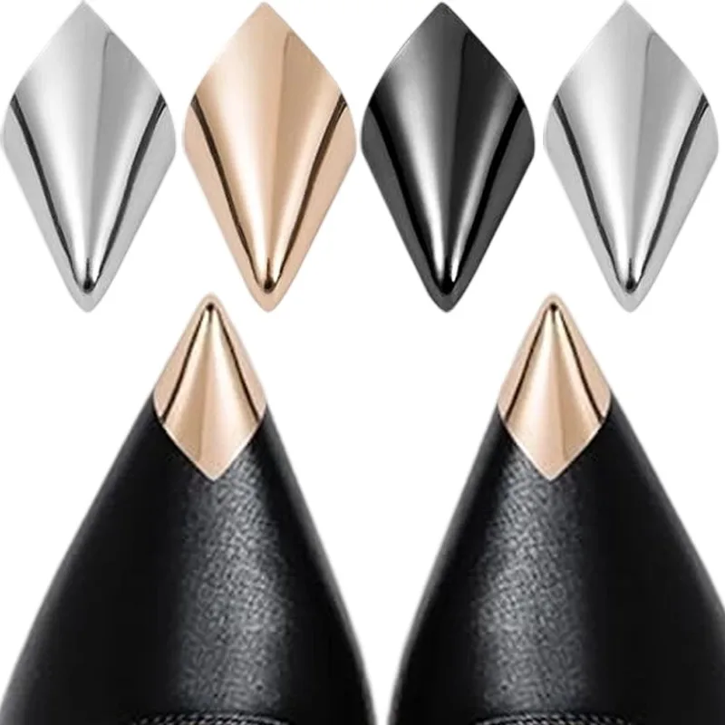 Women High Heel Metal Toe Cap Wear and Tear Concealer Anti-kicking Leather Shoes Point Protector Flat Shoe Tips Cap Accessorices
Women High Heel Metal Toe Cap Wear and Tear Concealer Anti-kicking Leather Shoes Point Protector Flat Shoe Tips Cap Accessorices