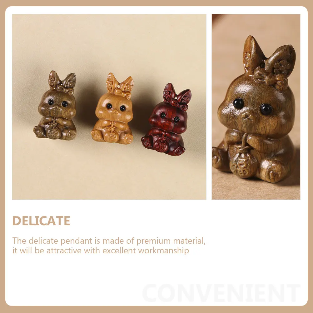 2pcs Sandalwood Rabbit Statue Wooden Decor Hanging Craft DIY Bunny Figurine Small Bunny Ornament Handicraft Gift Jewelry
2pcs Sandalwood Rabbit Statue Wooden Decor Hanging Craft DIY Bunny Figurine Small Bunny Ornament Handicraft Gift Jewelry