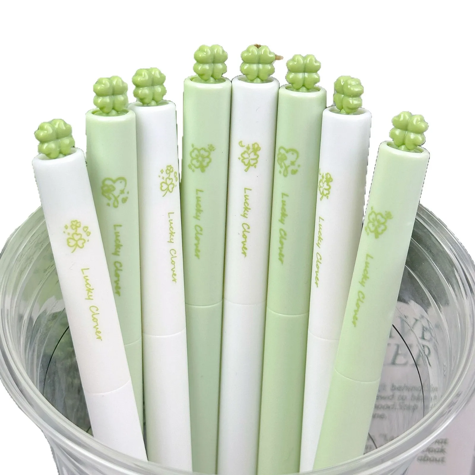 4Pcs Lucky Rotating Gel Pens, Retractable Flower Design, 0.5mm Fine Tip Quick Dry Black Ink, Office & School Stationery Supplies
4Pcs Lucky Rotating Gel Pens, Retractable Flower Design, 0.5mm Fine Tip Quick Dry Black Ink, Office & School Stationery Supplies