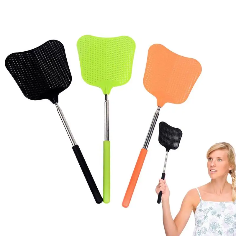 Fly Swatter Manual Set Of 3 Indoor Fly Swatter Heavy-Duty Indoor Fly Swatter Portable Manual Fly Smasher With Extendable Handles
Fly Swatter Manual Set Of 3 Indoor Fly Swatter Heavy-Duty Indoor Fly Swatter Portable Manual Fly Smasher With Extendable Handles