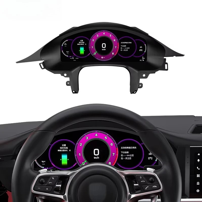 12.3 Inch LCD Speedometer Digital Dashboard Panel Virtual Instrument Cluster CockPit for Panamera
12.3 Inch LCD Speedometer Digital Dashboard Panel Virtual Instrument Cluster CockPit for Panamera